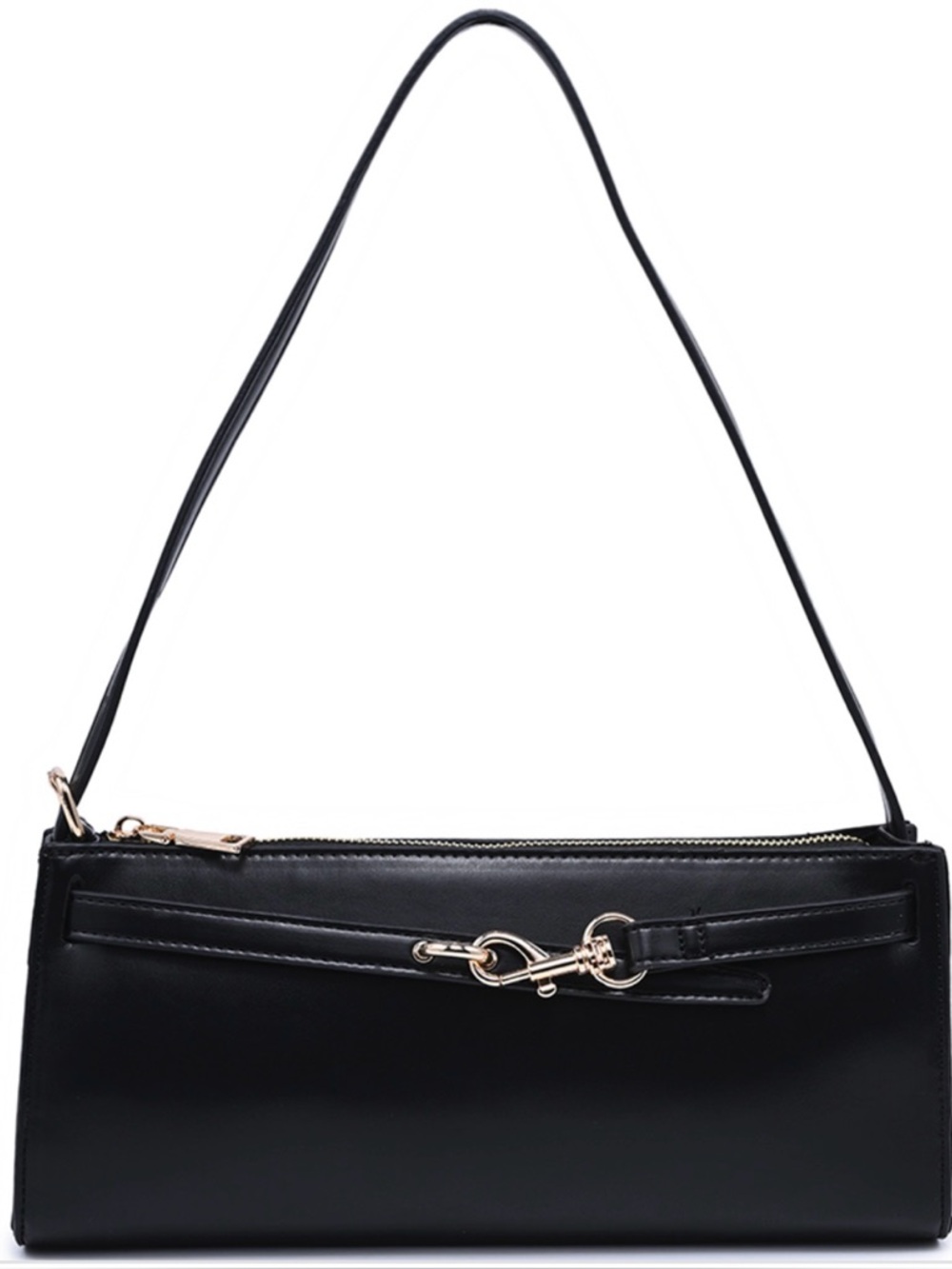 🖤NWT Black Minimalist Rectangular Shoulder Bag